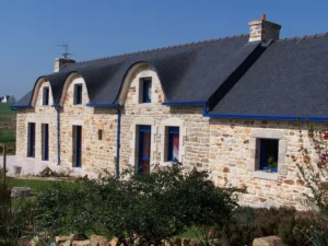 chantier gouttières et descentes pluvitec